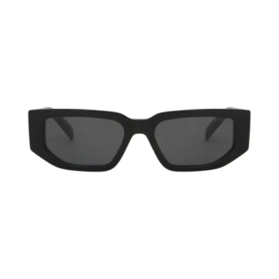 Pre-owned Prada Rectangle Sunglasses 'black' | Men's Size Onesize