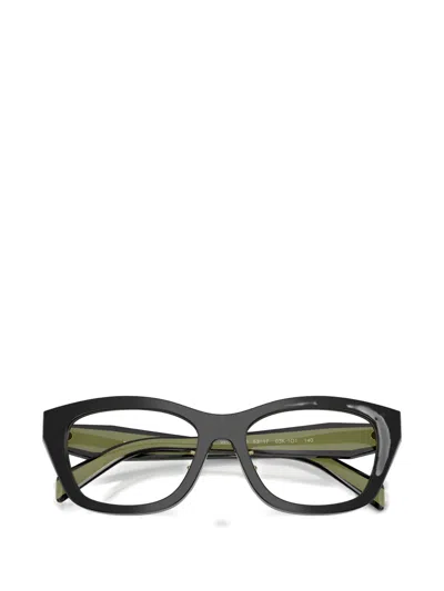 Prada Rectangle-frame Glasses In Pattern