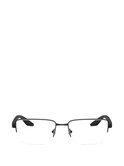 Prada Rectangle-frame Glasses In Black