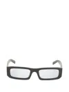 Prada Rectangle-frame Glasses In Black