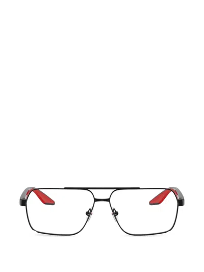 Prada Rectangle-frame Glasses In Black