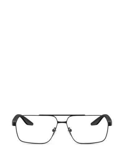 Prada Rectangle-frame Glasses In Black