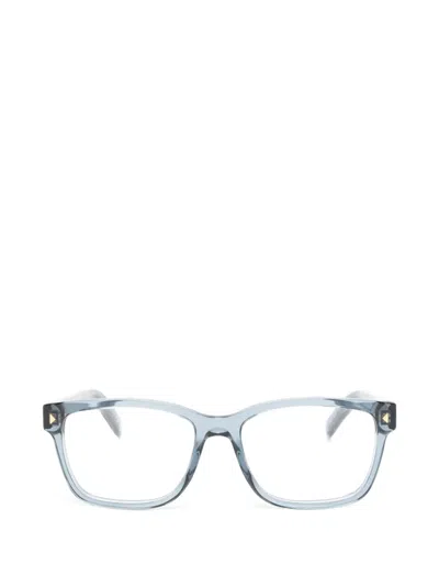 Prada Rectangle-frame Glasses In Blue