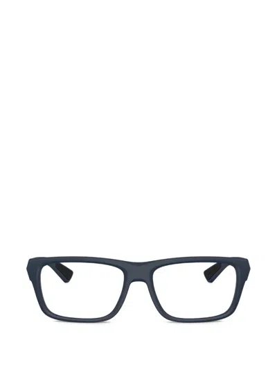 Prada Rectangle-frame Glasses In Blue