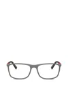 Prada Rectangle-frame Glasses In Gray