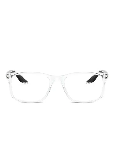 Prada Rectangle-frame Glasses In Transparent
