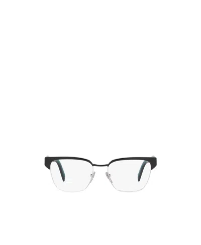 Prada Rectangle-frame Glasses In Blue