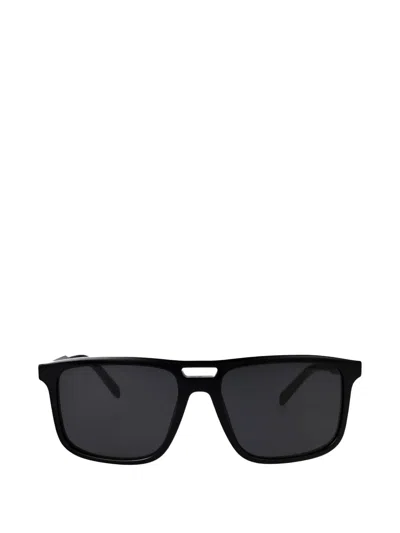 Prada Rectangle-frame Sunglasses In Black