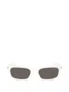 Prada Rectangle-frame Sunglasses In Brown