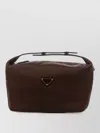 Prada Rectangular Clutch Bag Top Handle Design