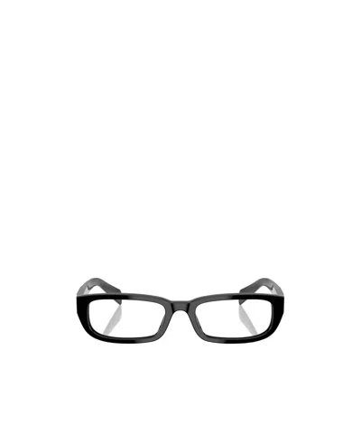 PRADA PRADA EYEWEAR RECTANGULAR FRAME GLASSES