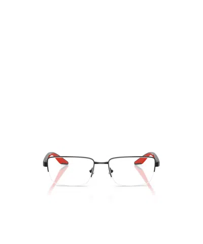 PRADA PRADA LINEA ROSSA ROUND FRAME GLASSES