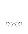 Prada Pr A55v Gunmetal Glasses In Gray