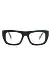 Prada Rectangular-frame Glasses In Grün