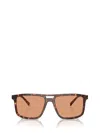 Prada Rectangular Frame Sunglasses In 14o07v