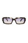 PRADA RECTANGULAR FRAME SUNGLASSES