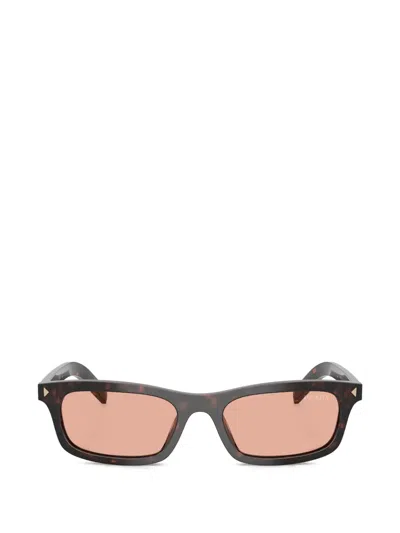 Prada 0pr D05s Tortoiseshell Acetate Sunglasses In Neutral