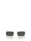 Prada Rectangular-frame Sunglasses Sunglasses In Bone Dark Grey