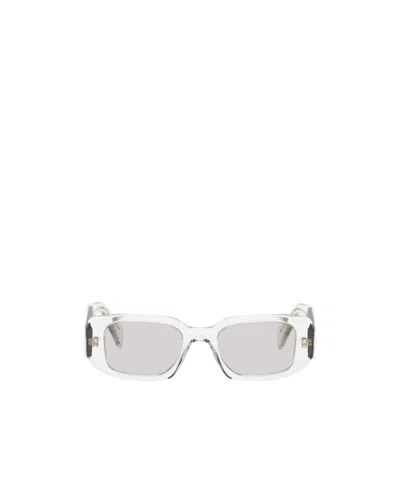 Prada Rectangular Frame Sunglasses In Multi