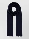 Prada Rectangular Fringed Cashmere Blend Scarf