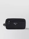 Prada Rectangular Nylon Travel Case Leather