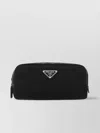 Prada Rectangular Re-nylon Beauty Case With Saffiano Leather