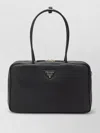 Prada Rectangular Shoulder Bag Top Handles Design