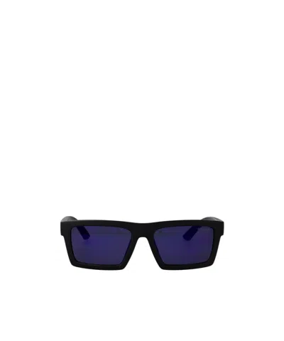 Prada Rectangular Sunglasses In Blue