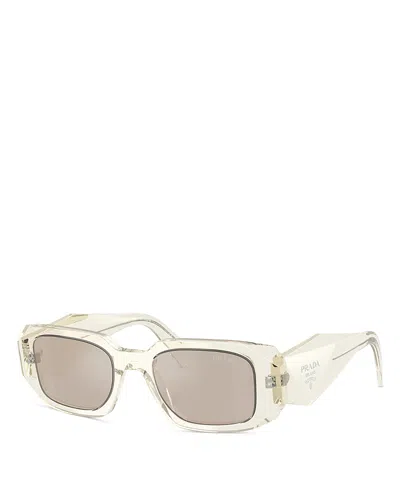 PRADA RECTANGULAR SUNGLASSES, 51MM