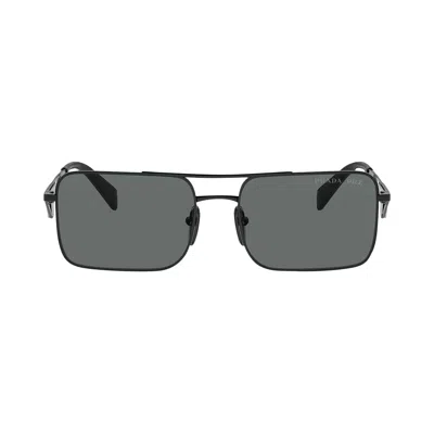 Pre-owned Prada Rectangular Sunglasses 'black' | Women's Size Onesize