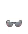 Prada Rectangular Sunglasses In Gray