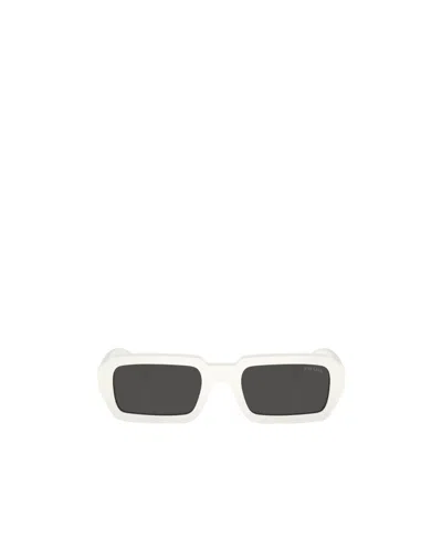PRADA PRADA EYEWEAR RECTANGULAR FRAME SUNGLASSES