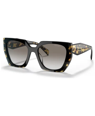 PRADA RECTANGULAR WOMEN'S SUNGLASSES, PR 15WS