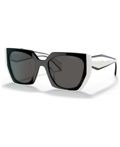 PRADA RECTANGULAR WOMEN'S SUNGLASSES, PR 15WS
