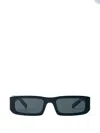 Prada Rectangular-frame Sunglasses In Black