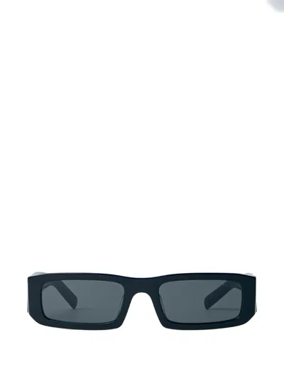 Prada Rectangular-frame Sunglasses In Black