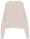Prada Recycled-cashmere Sweater In Neutrals