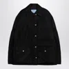 Prada Womens Black Re-nylon Quilted Recycled-nylon Jacket In Black