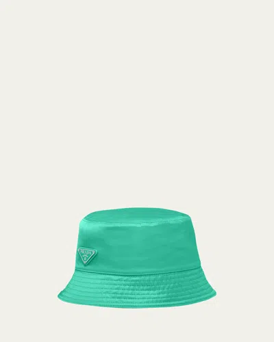 Prada Recycled Nylon Bucket Hat