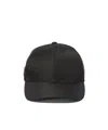 Prada Womens Black Brand-plaque Six-panel Recycled-polyamide Baseball Cap In Black