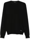 Prada Recycled-silk Sweater In Black