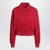 Prada Jackets With Long Sleeves And Ribbed Hem