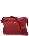 Prada Red Cotton Crossbody (authentic Pre-loved)