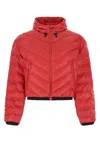 Prada Short Cotton Clothes In Red