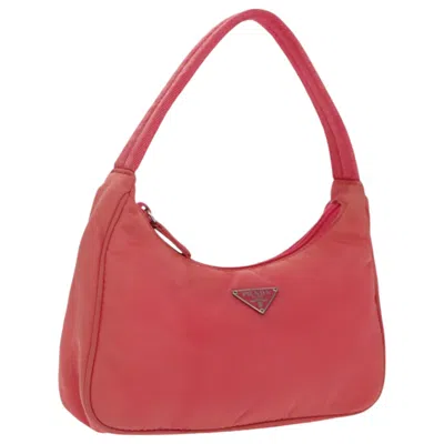 Pre-owned Prada Red Synthetic Clutch Bag ()