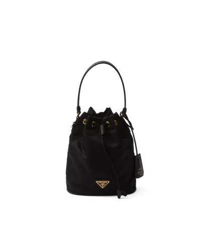 Prada Re-edition 1978 Mini Re-nylon Bag In Black