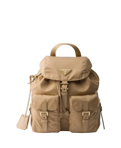 Prada Re-edition 1978 Small Re-nylon Backpack In Brown