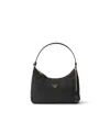 Prada Re-edition 2005 Mini Bag In Re-nylon And Saffiano In Orange