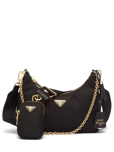 Prada Re-edition 2005 Re-nylon Bag In White