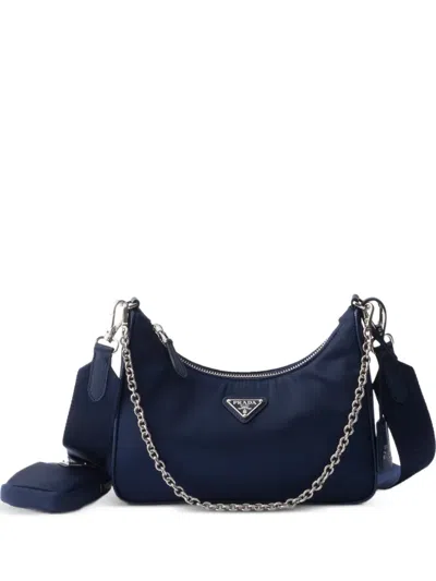 Prada Re-edition 2005 Re-nylon バッグ In Blue